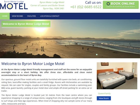 Byron Motor Lodge Motel