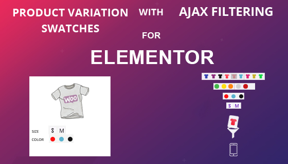 Product Swatches with Ajax Sort for Elementor