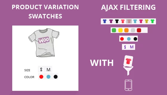 Swatches for WooCommerce with Ajax Sorting